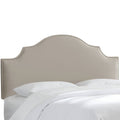 Queen Headboard in Premier Platinum G381