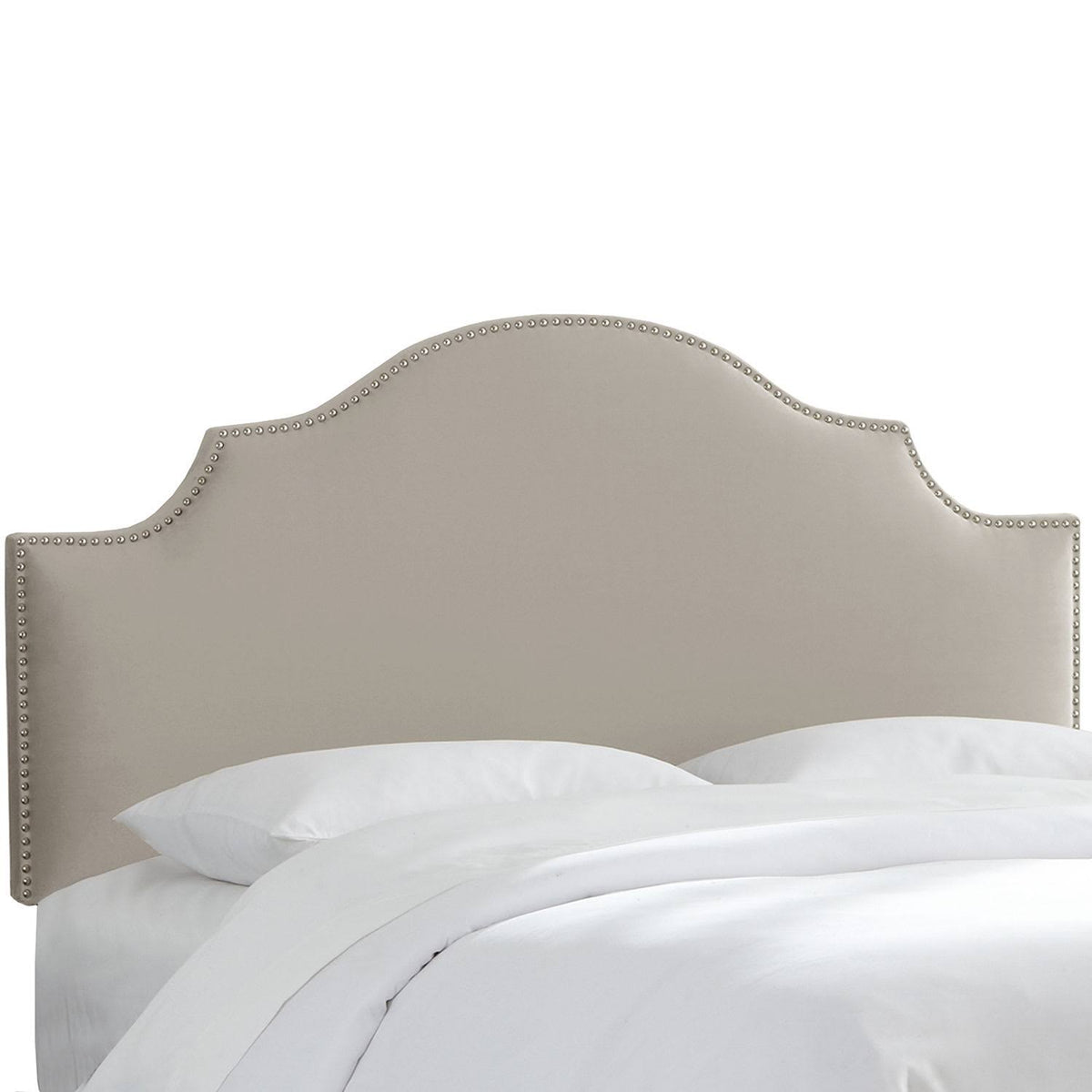 Queen Headboard in Premier Platinum G381