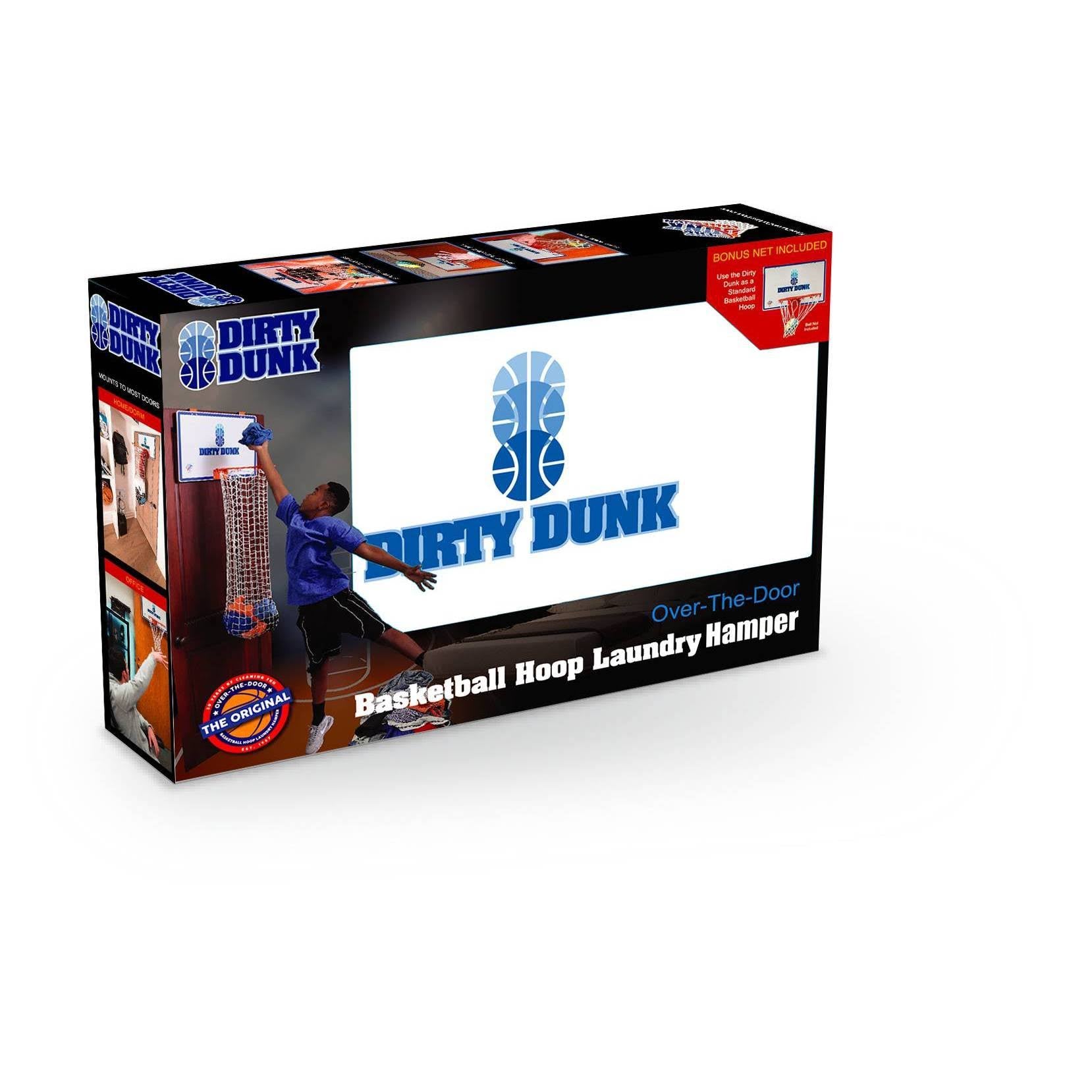 Over-The-Door Basketball Hoop Laundry Hamper X8104