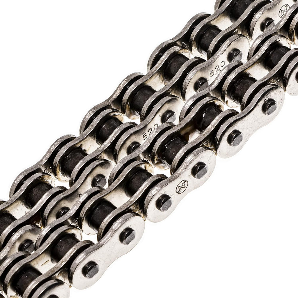 Drive Sprocket Chain Combo Front 13 Rear 40 Tooth 520NZ Standard 98 Links Pack of 2 K896388