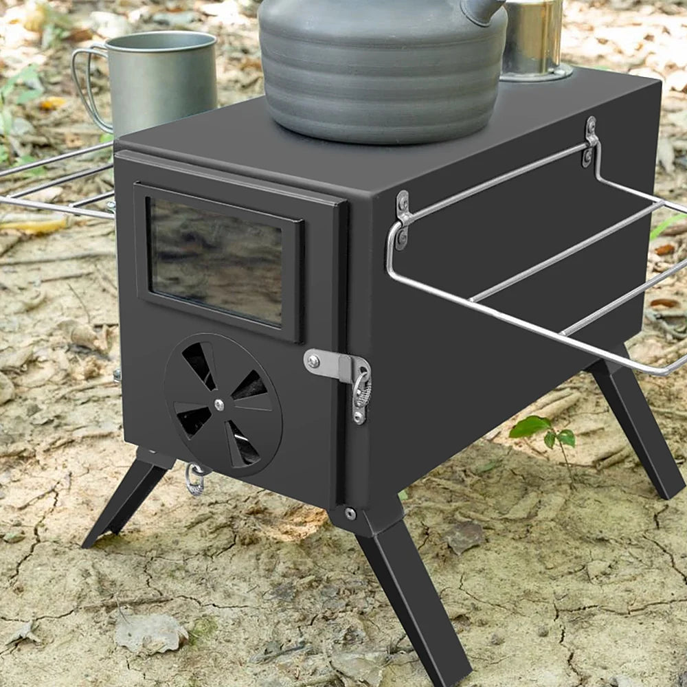 Portable Wood Burning Stove for Cooking and Heating F235740