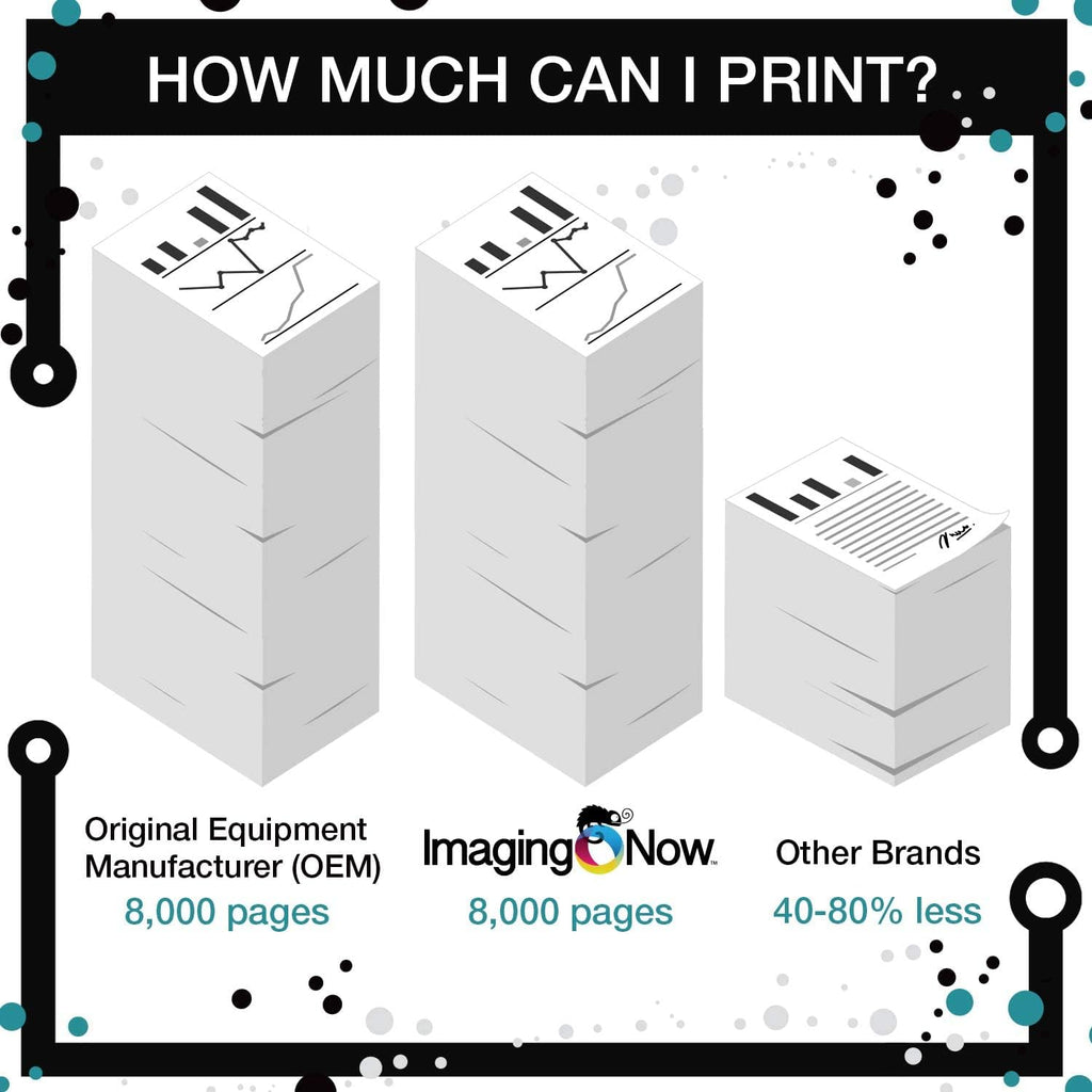 2 Pack Compatible Brother TN-850 Toner Cartridge J979562