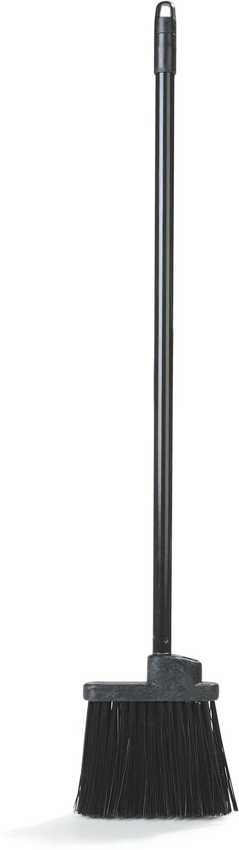 36 in. Lobby Stiff Broom with Black Bristles (Case of 12) T932043