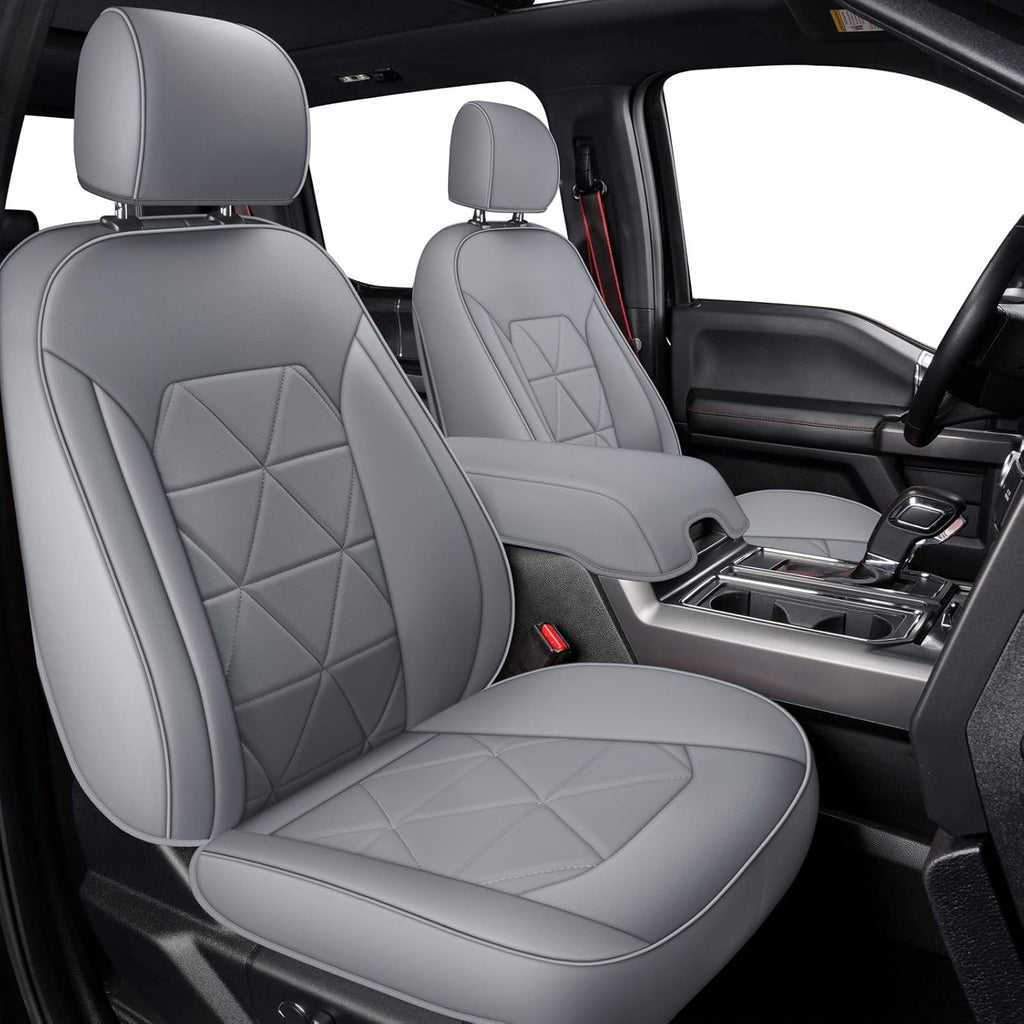 2 Front Seat Covers Black D987
