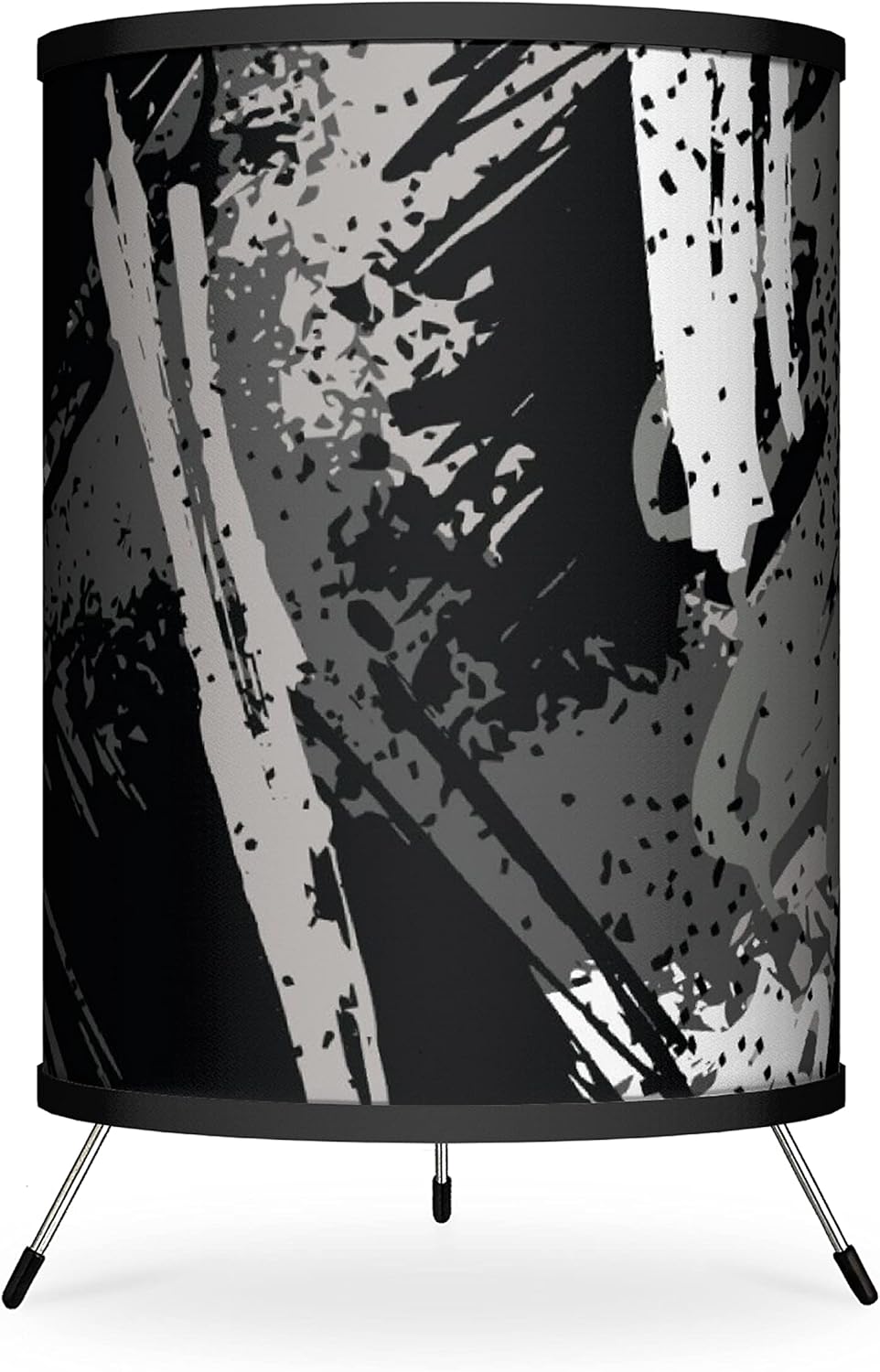 Black Race Car Printed Tripod Table Lamp T41597