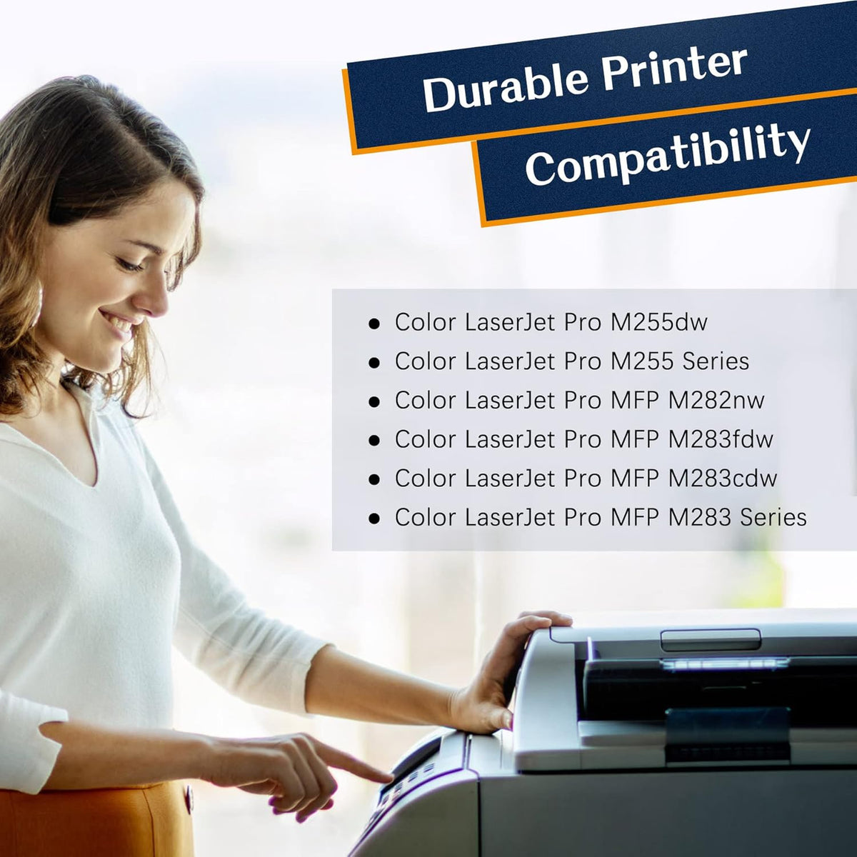 4-Pack Toner Cartridge for HP 206A 206X W2110A W2110X T35733