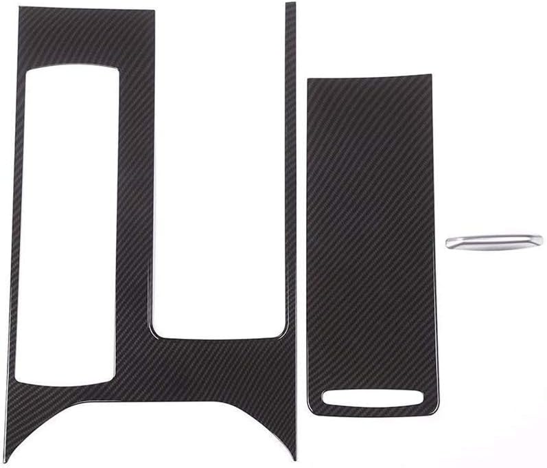Carbon Fiber Style ABS Plastic Center Console Panel Cover Trim L933370