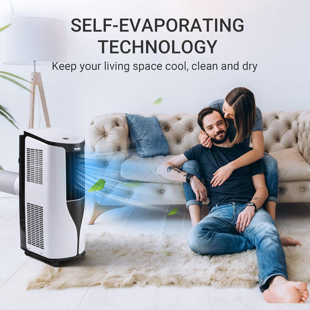 Portable Air Conditioner 10,000 BTU with Remote Control, 3 in 1 Cooling, Dehumidification, Fan F511731