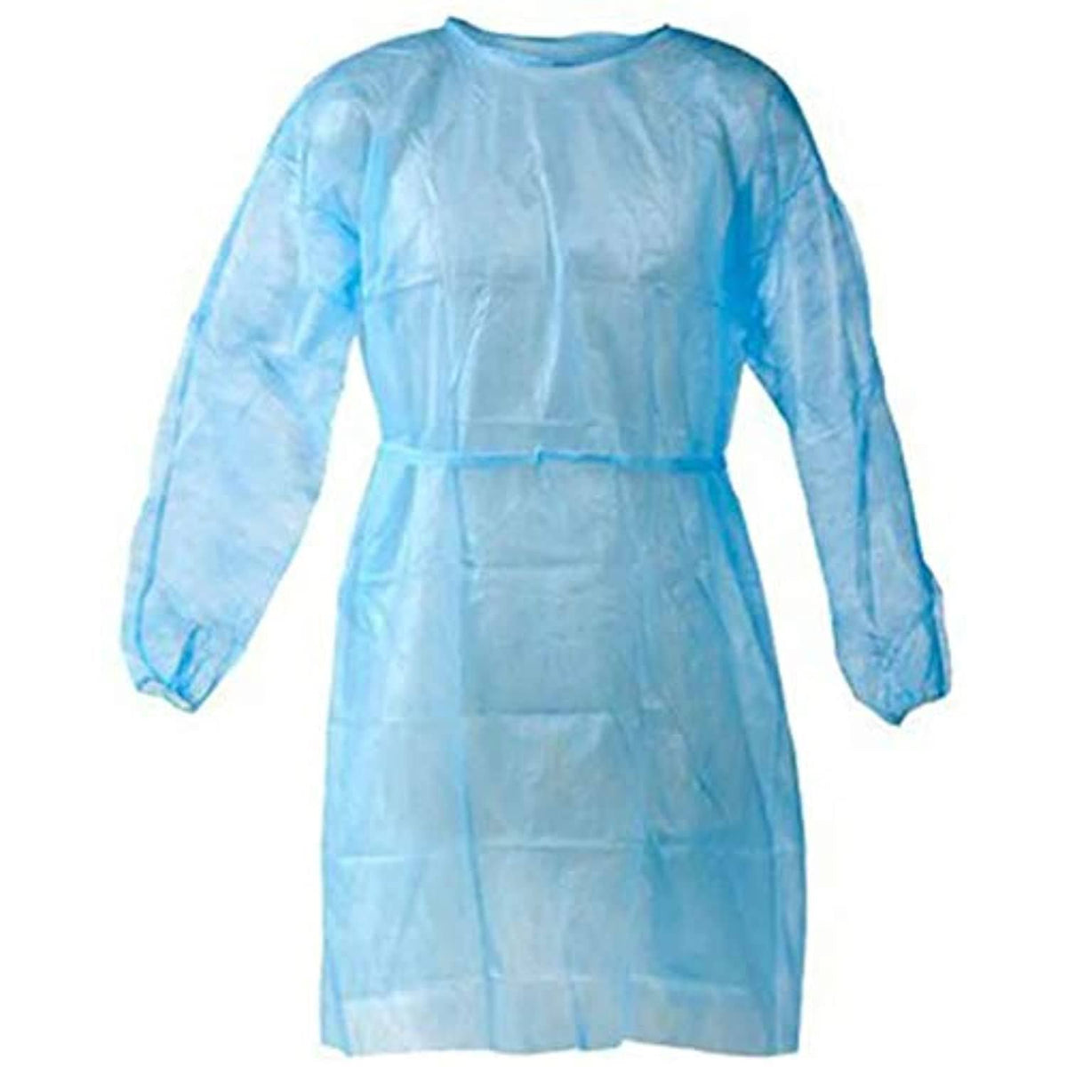 Disposable Isolation Gown Blue 50 per Case Q11952