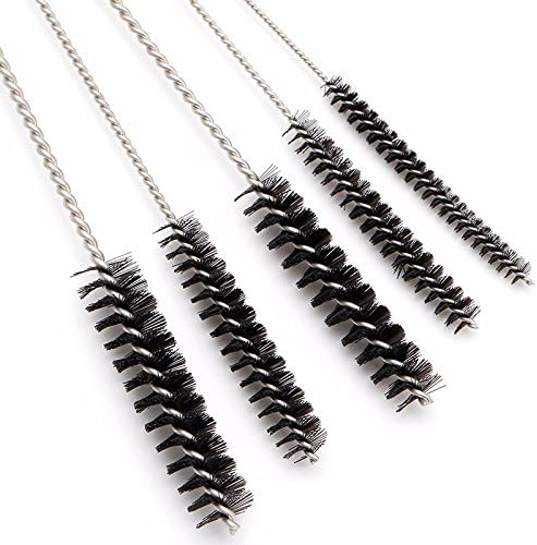 Carburetor Carbon Dirt Jet Cleaner Tool Kit 10 Cleaning Needles with 5 Brushes Pack of 2 U5867