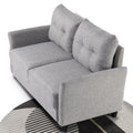 Soft Grey 2-Seater Loveseat X942702