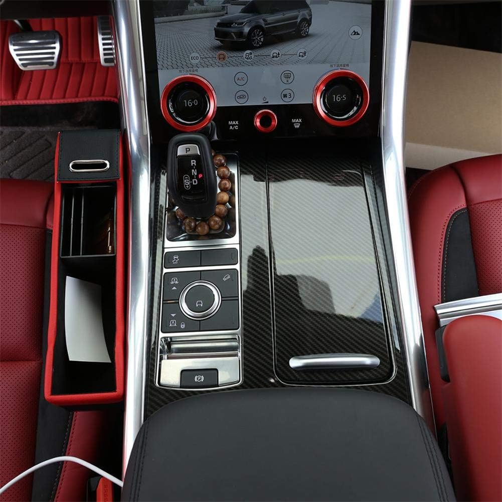 Carbon Fiber Style ABS Plastic Center Console Panel Cover Trim L933370