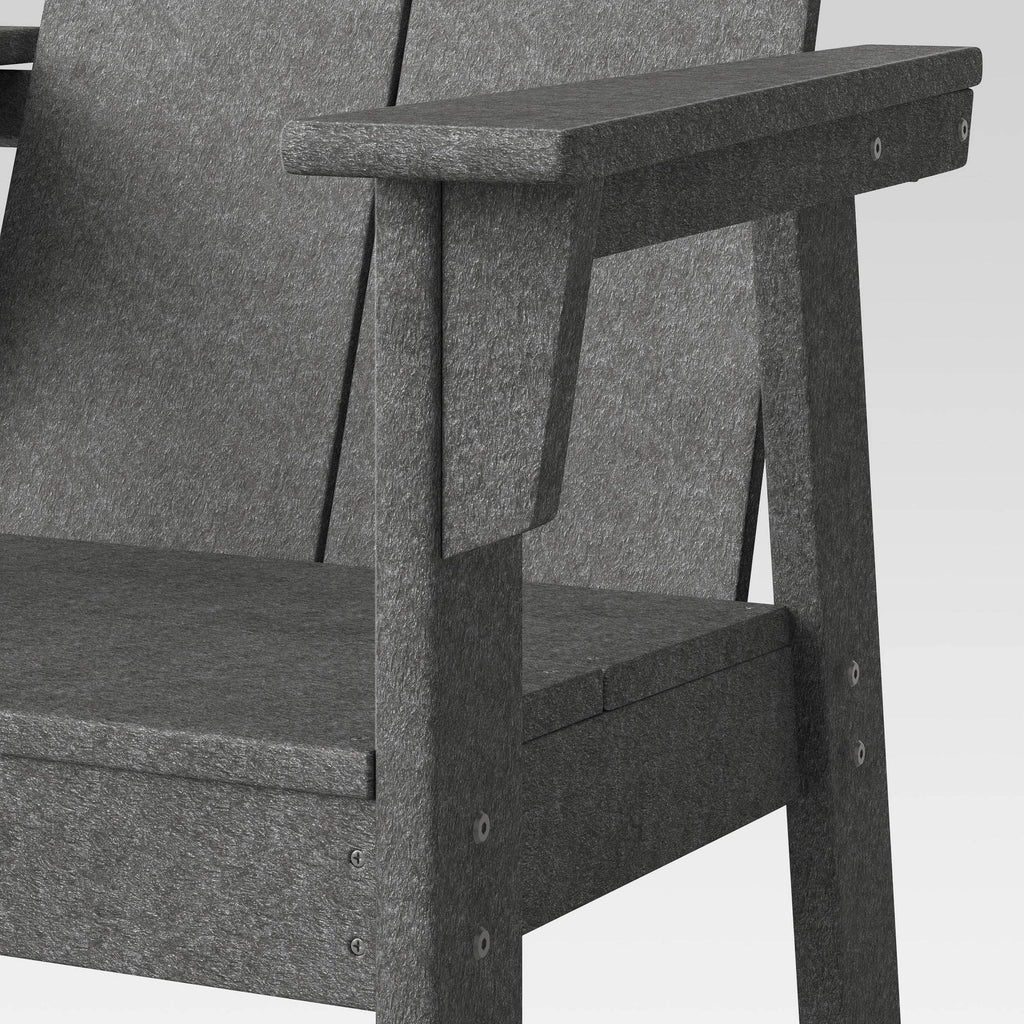 Gray Patio Counter Chair P3324