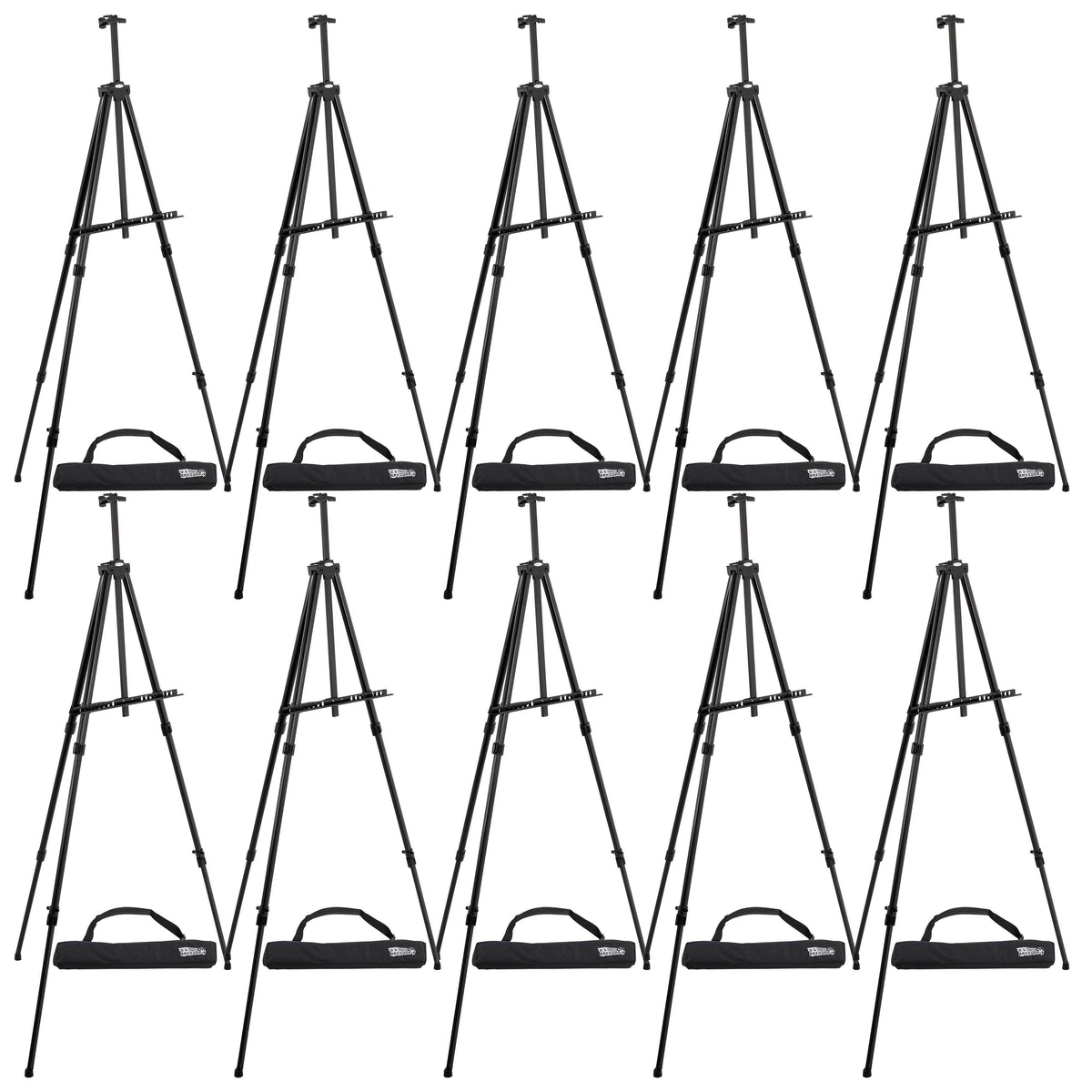 10 Pack 84x22 XL Aluminum Easel K7572
