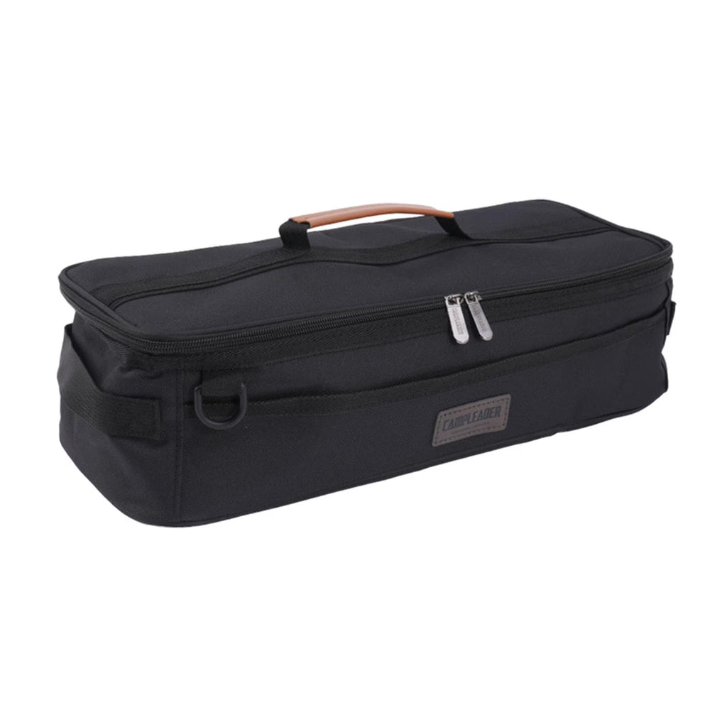 Tent Pole Bag with Handle Pockets Storage Bag for Hiking Travel black T336140