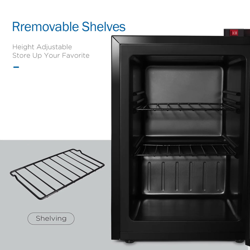 2.1 cu ft Upright Freezer with Glass Door Z61399