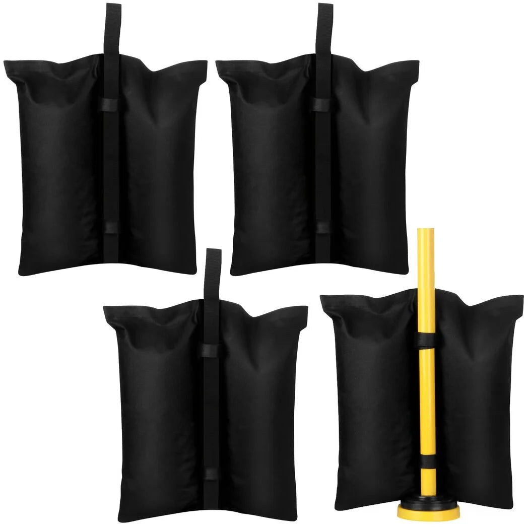 4pcs Weight Bags for Canopy Legs, Heavy Duty Weighted Feet Bags C759