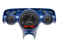 Analog Gauges System Black Alloy Red Kit R281