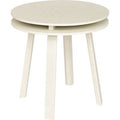 White Hi Lo End Table I5764