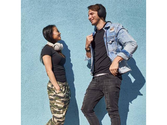Sand Beige Noise-Canceling Wireless Over-Ear Headphones O3996