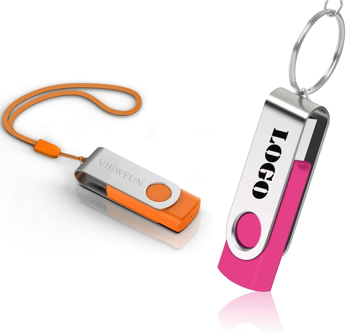 16GB 20 Pack USB 2.0 Flash Drive with LED Indicator and Lanyards P2560