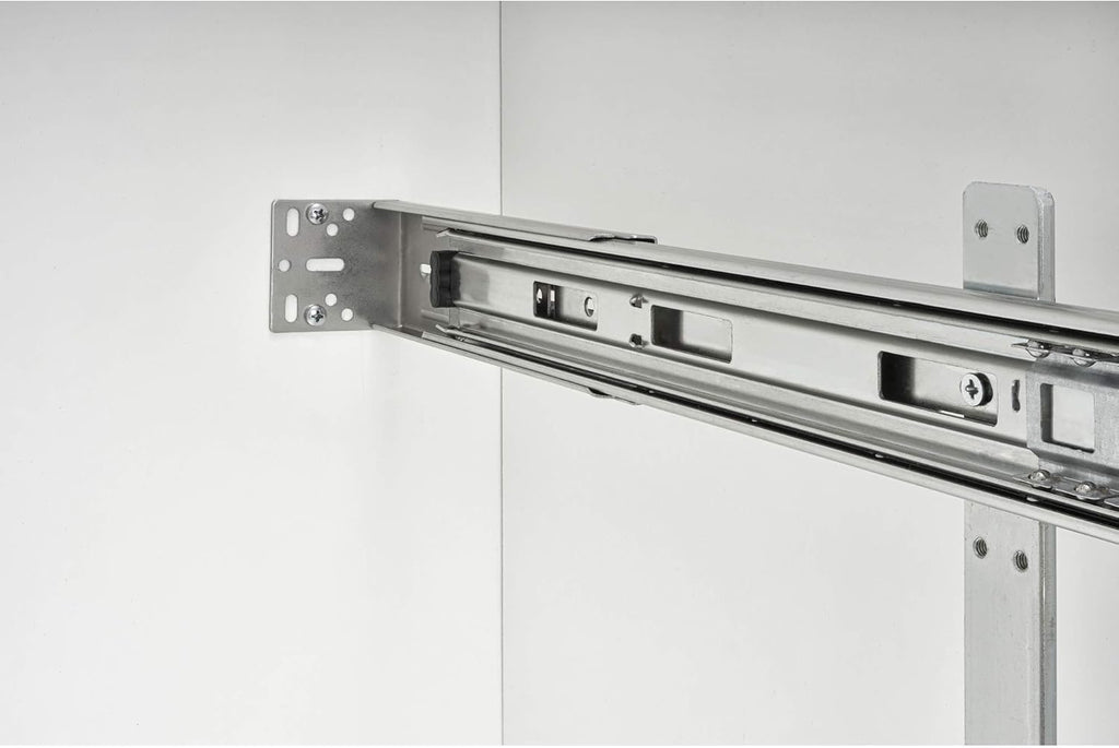 21-Inch 2-Tier Chrome Wire Pull Out Kitchen Cabinet Organizer E3335