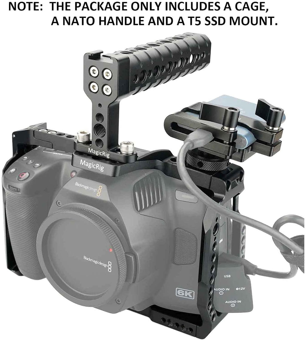 Camera Cage Kit with Top Handle and T5 SSD Mount A58492