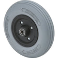 8 x 2 in. Caster Wheel with Bearings for Wheelchair, Set of 2 J835