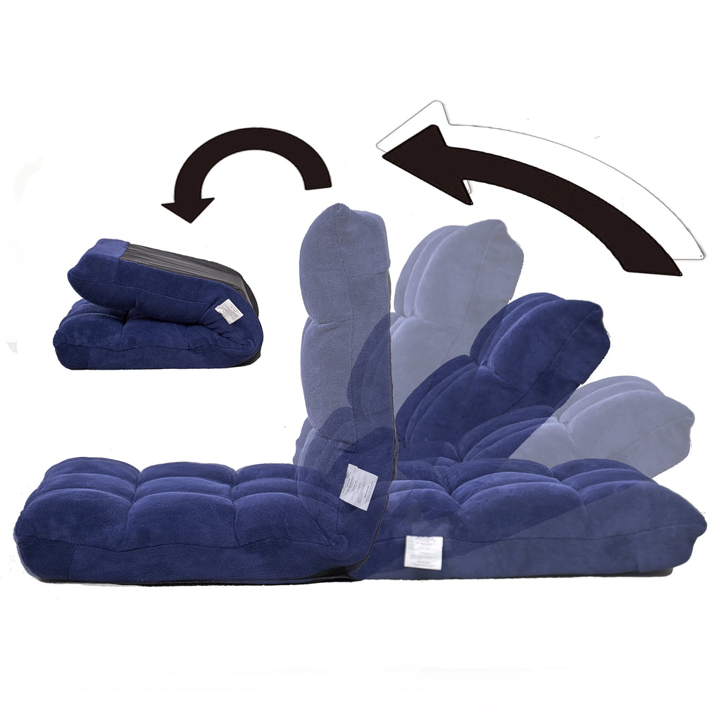 Folding Lounge Chaise Sofa with 5 Reclining Position M944
