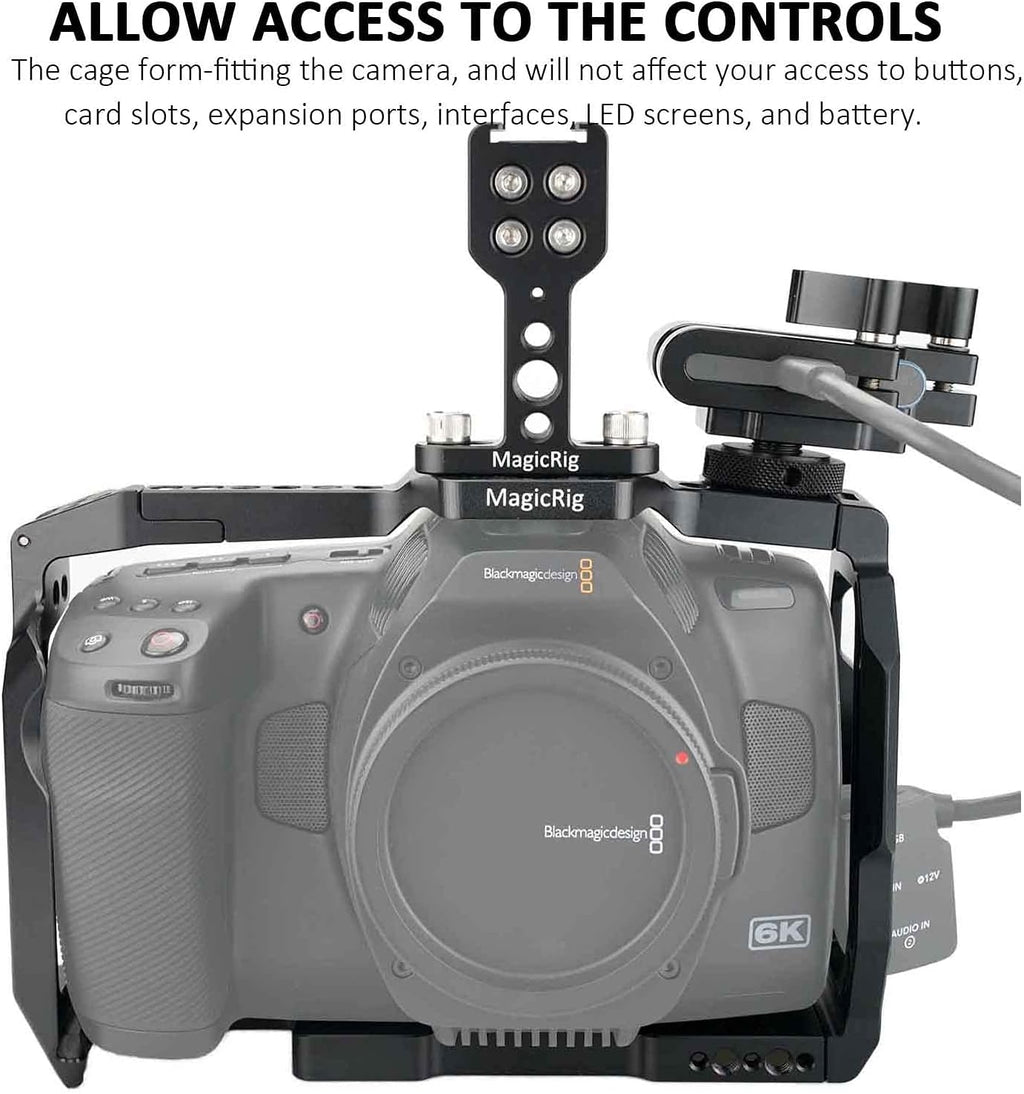 Camera Cage Kit with Top Handle and T5 SSD Mount A58492
