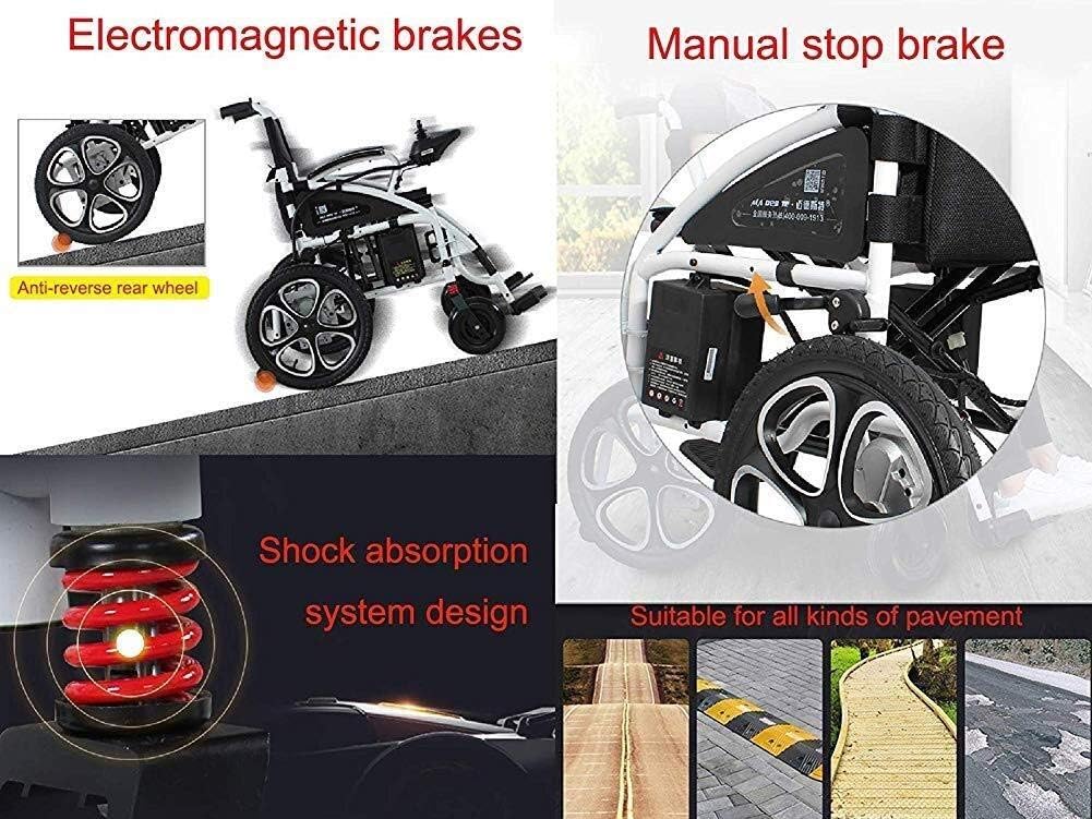 Compact Foldable Motorized Wheelchair U5824