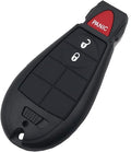 3 Buttons Key Fob Case Shell for Dodge Ram Truck J4085