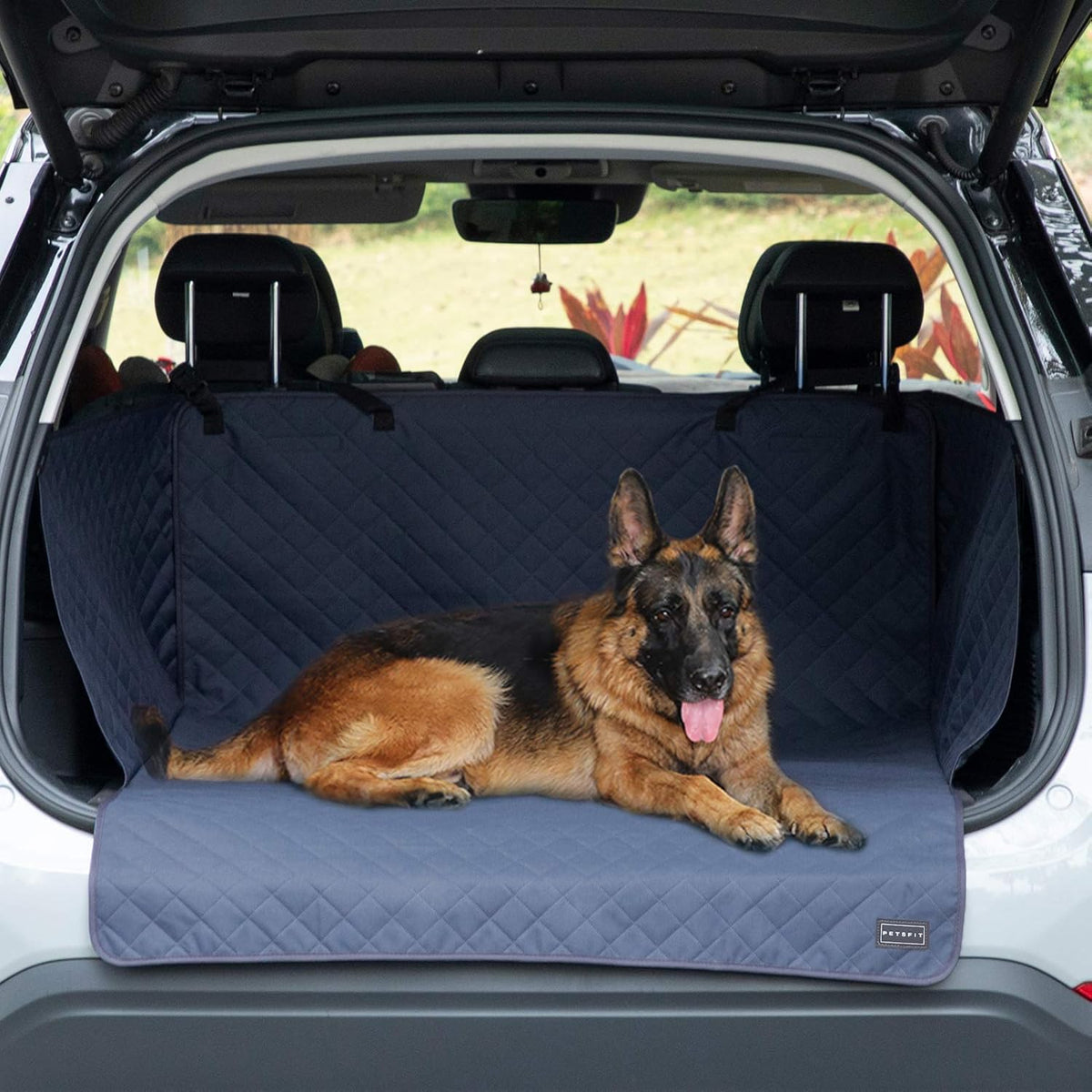 Coffee Pack of 2 Water-Resistant SUV Cargo Liner for Dogs Q70640