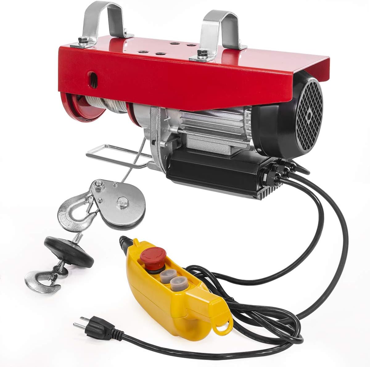 1500 LBS Electric Hoist with Remote Control Dual Line Operation Z5812