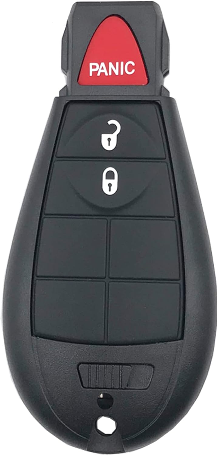 3 Buttons Key Fob Case Shell for Dodge Ram Truck J4085