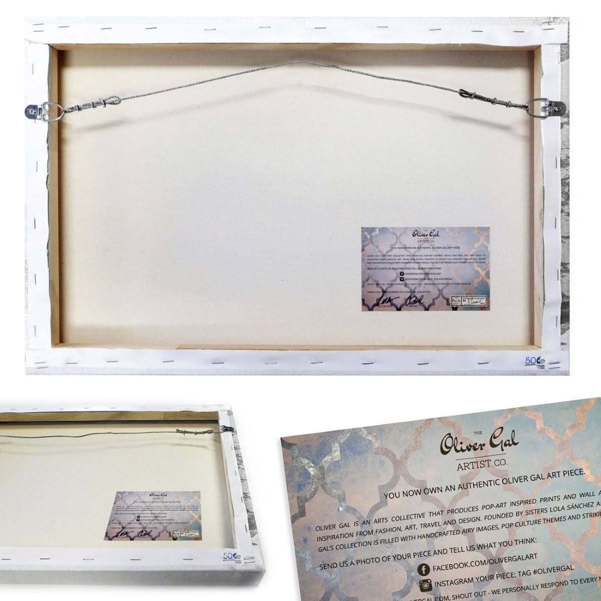 Multicolor Canvas Art O698397