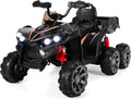 12V Battery Powered 6 Wheels Electric Ride on ATV (Black) Y7622
