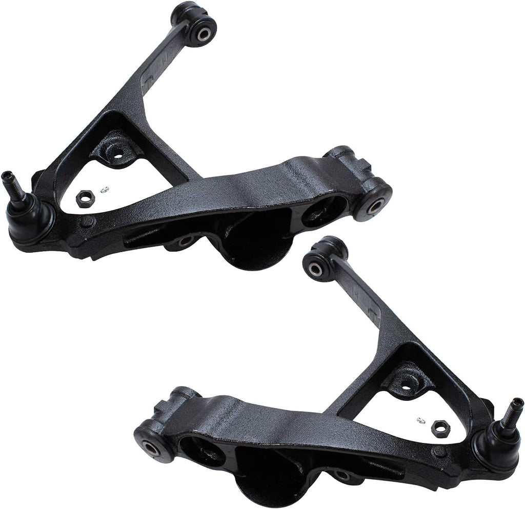 Front Control Arms with Ball Joints Sway Bars Tie Rods 10pc Set F117217