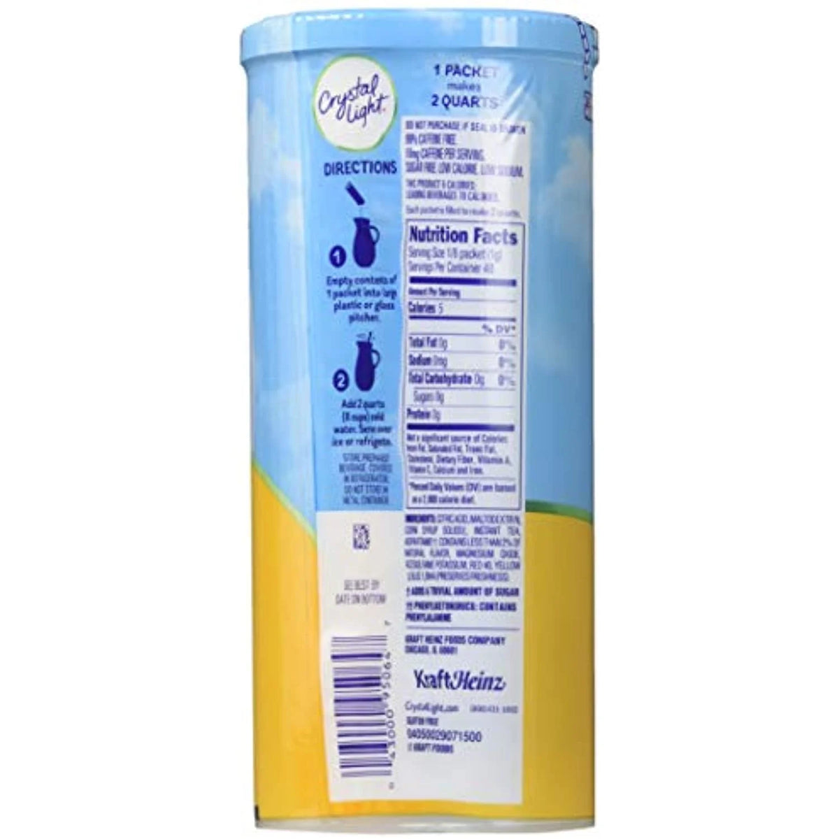 Lemon Iced Tea Drink Mix, 12-Quart Canister (Pack Of 3) P210