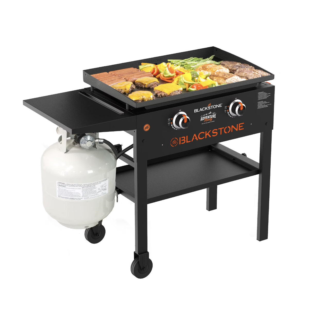 2-Burner 28" Propane Griddle with Foldable Locking Legs Q989296