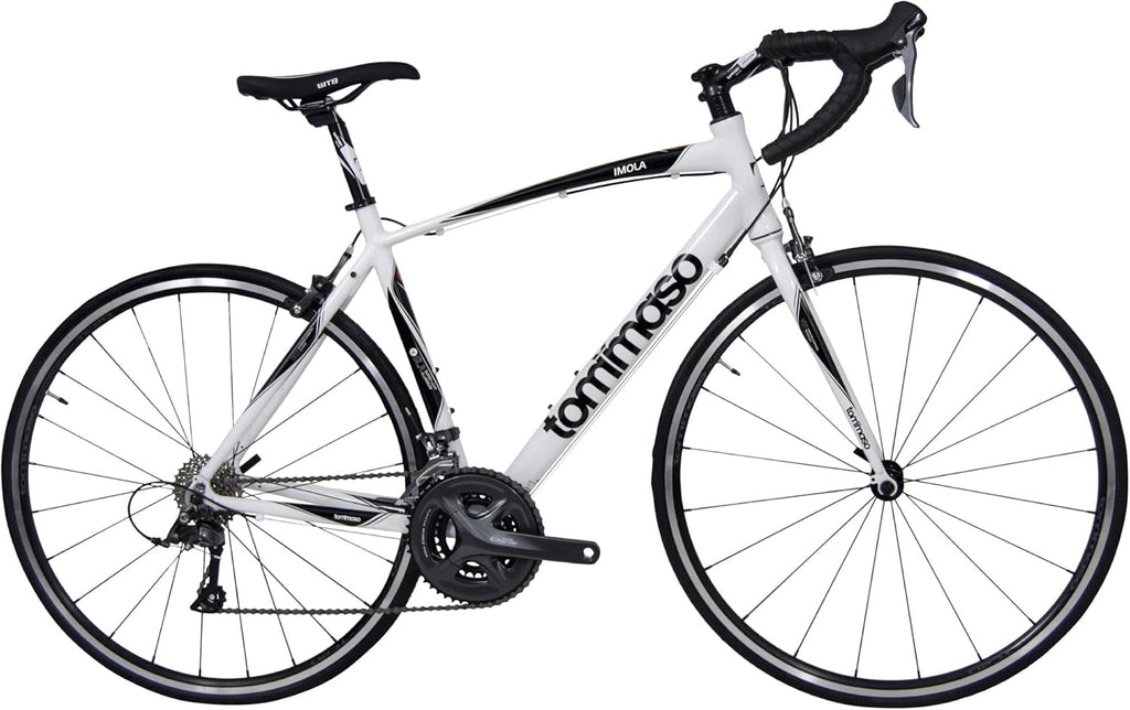 Black White Burnt Orange Aluminum Road Bike M56695